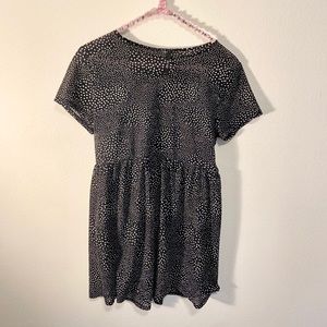 Tic Toc Sheer Polka Dot Mini Dress